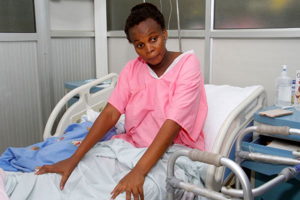 Activist loses womb to police brutality