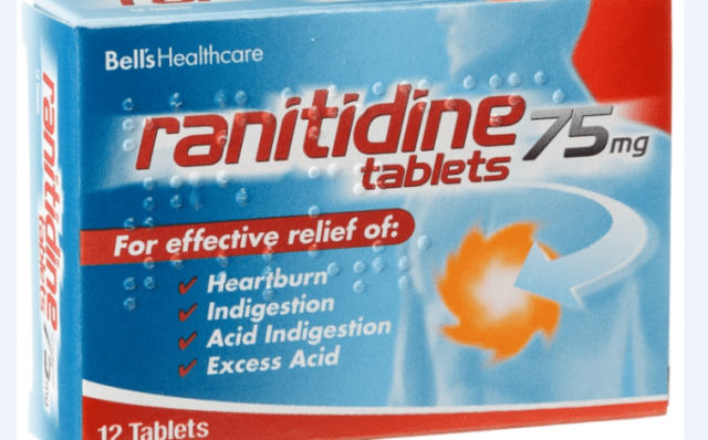 Ranitidine banned
